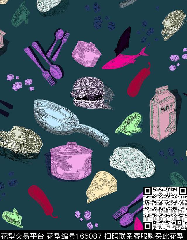 数码印花华亿平台下载（图片编号: 165087） - 瓦栏（Walan）