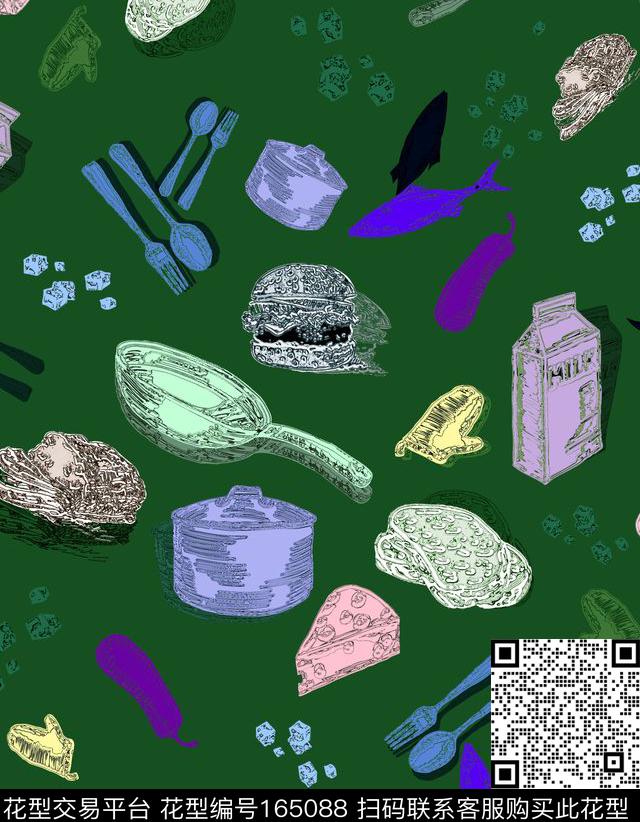 数码印花华亿平台下载（图片编号: 165088） - 瓦栏（Walan）