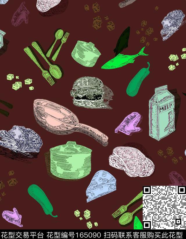 数码印花华亿平台下载（图片编号: 165090） - 瓦栏（Walan）