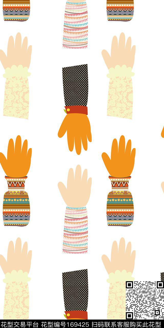 传统印花华亿平台下载（图片编号: 169425） - 瓦栏（Walan）