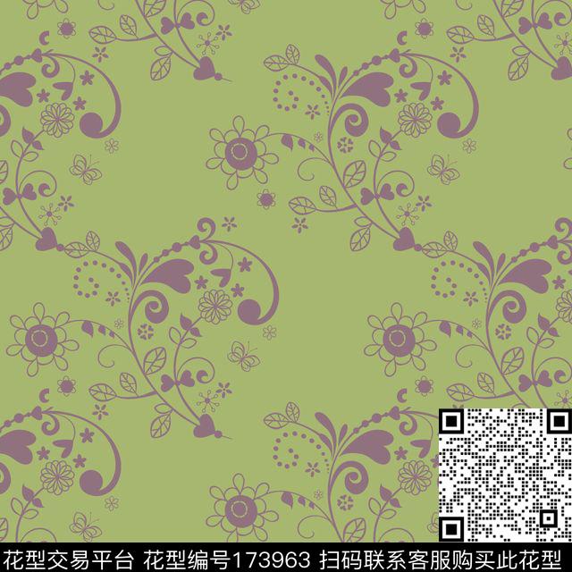 传统印花华亿平台下载（图片编号: 173963） - 瓦栏（Walan）