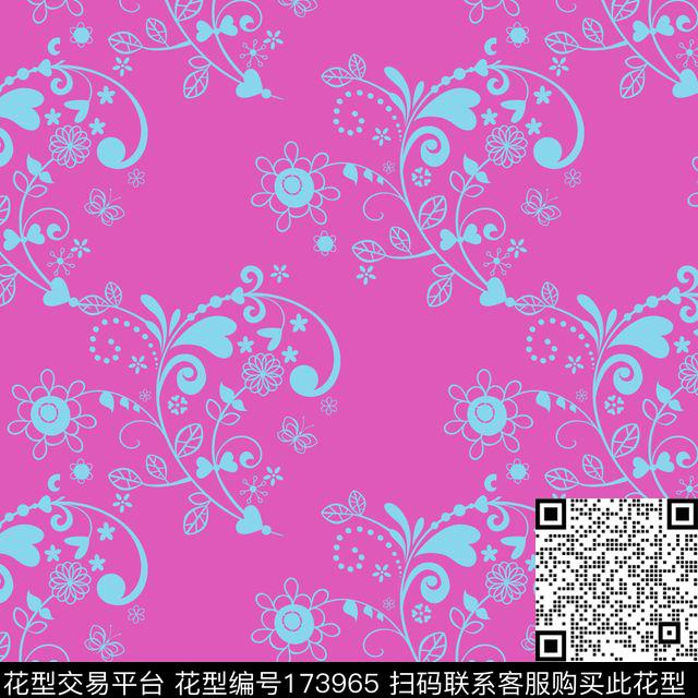 传统印花华亿平台下载（图片编号: 173965） - 瓦栏（Walan）