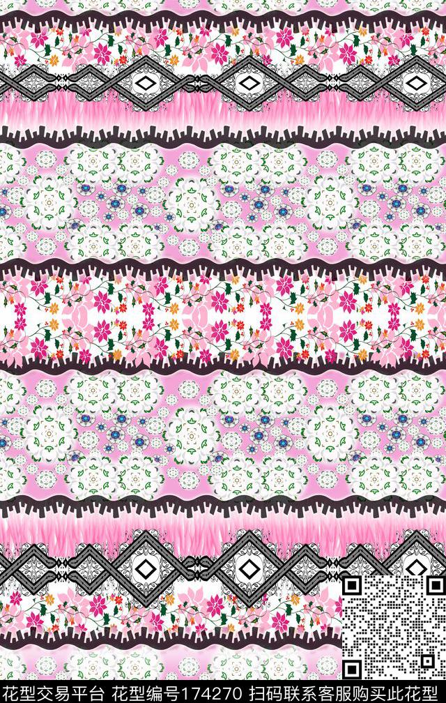 传统印花华亿平台下载（图片编号: 174270） - 瓦栏（Walan）