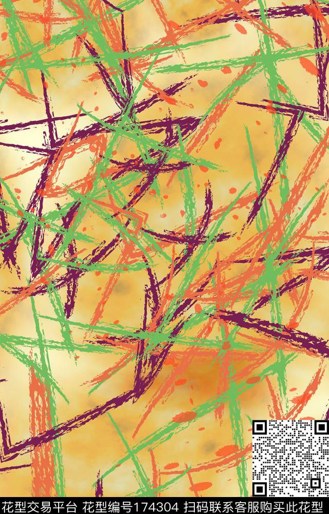 传统印花华亿平台下载（图片编号: 174304） - 瓦栏（Walan）