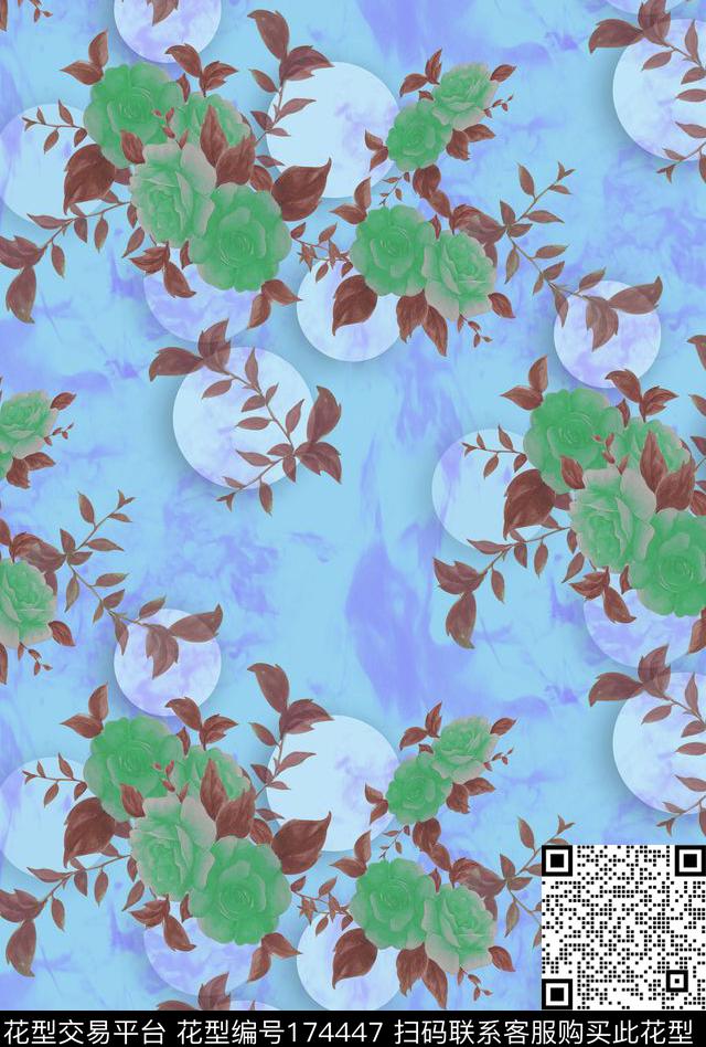 传统印花华亿平台下载（图片编号: 174447） - 瓦栏（Walan）