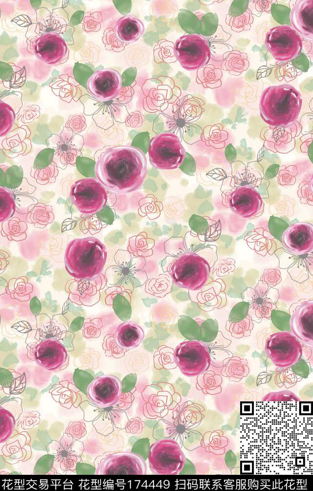 传统印花华亿平台下载（图片编号: 174449） - 瓦栏（Walan）