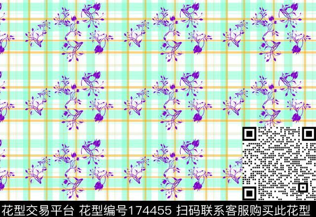 传统印花华亿平台下载（图片编号: 174455） - 瓦栏（Walan）