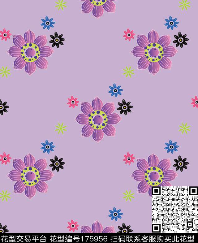 传统印花华亿平台下载（图片编号: 175956） - 瓦栏（Walan）