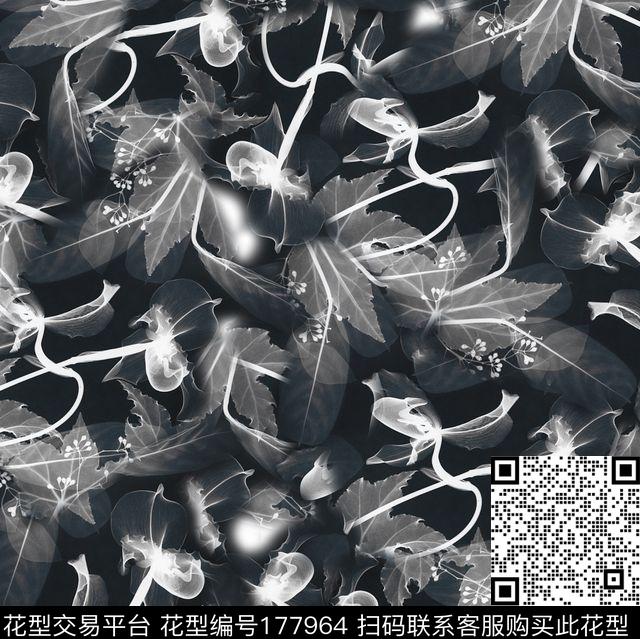 羽毛时尚数码印花华亿平台下载（图片编号: 177964） - 瓦栏（Walan）