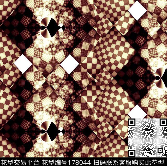 现代蛇皮豹纹流行数码印花华亿平台下载（图片编号: 178044） - 瓦栏（Walan）