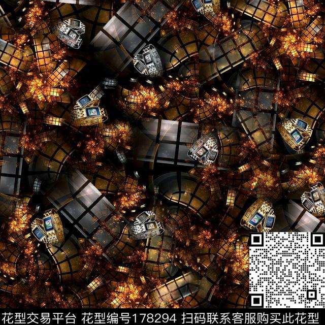 数码时间链数码印花华亿平台下载（图片编号: 178294） - 瓦栏（Walan）