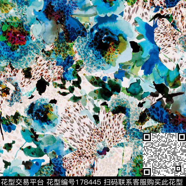 海洋鱼数码印花华亿平台下载（图片编号: 178445） - 瓦栏（Walan）