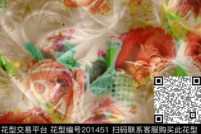 数码印花华亿平台下载（图片编号: 201451） - 瓦栏（Walan）