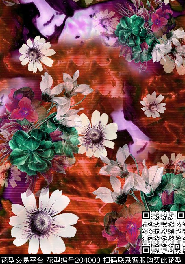 数码印花华亿平台下载（图片编号: 204003） - 瓦栏（Walan）