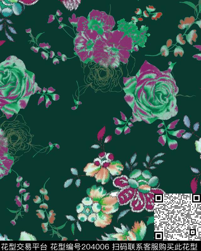 数码印花华亿平台下载（图片编号: 204006） - 瓦栏（Walan）