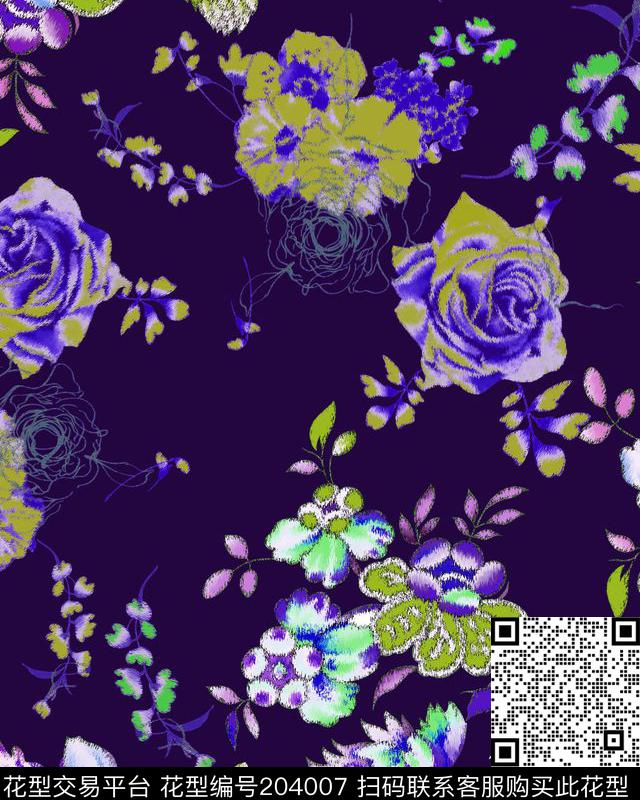 数码印花华亿平台下载（图片编号: 204007） - 瓦栏（Walan）