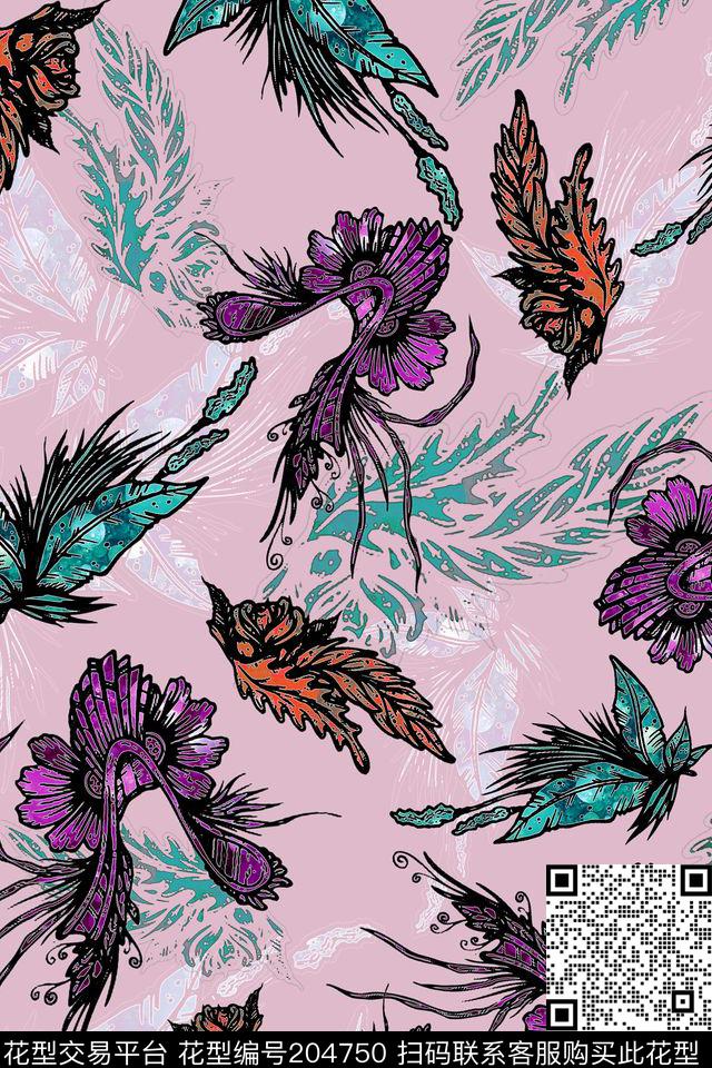 数码印花华亿平台下载（图片编号: 204750） - 瓦栏（Walan）