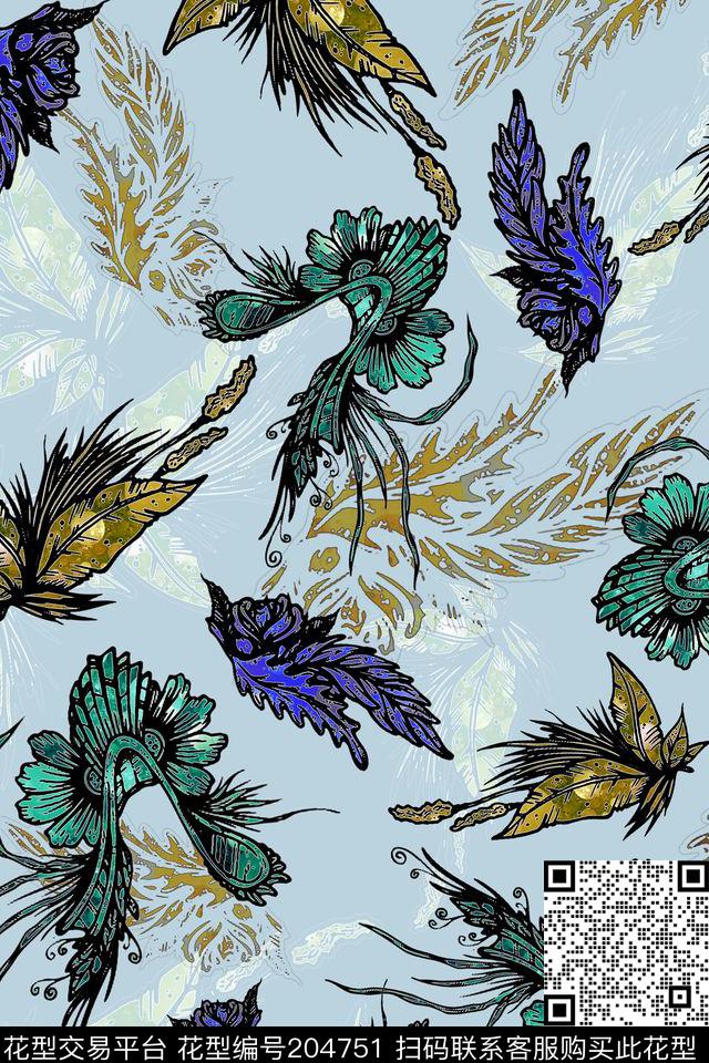 数码印花华亿平台下载（图片编号: 204751） - 瓦栏（Walan）