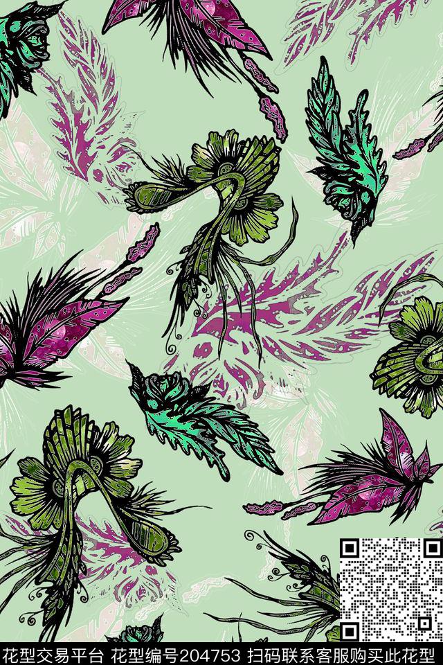 数码印花华亿平台下载（图片编号: 204753） - 瓦栏（Walan）