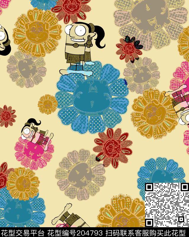 数码印花华亿平台下载（图片编号: 204793） - 瓦栏（Walan）