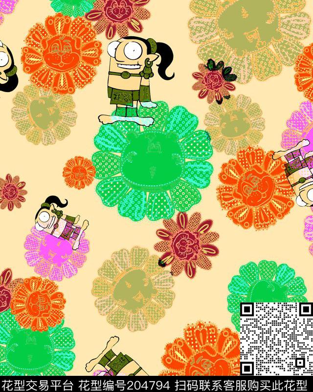 数码印花华亿平台下载（图片编号: 204794） - 瓦栏（Walan）