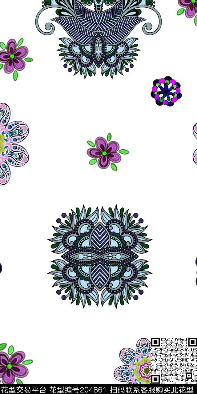 数码印花华亿平台下载（图片编号: 204861） - 瓦栏（Walan）