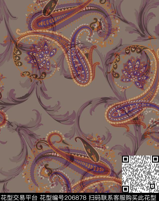 火腿纹佩里斯传统华亿平台老年装传统印花华亿平台下载（图片编号: 206878） - 瓦栏（Walan）