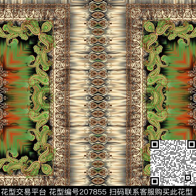 宫廷风欧式画框数码印花华亿平台下载（图片编号: 207855） - 瓦栏（Walan）