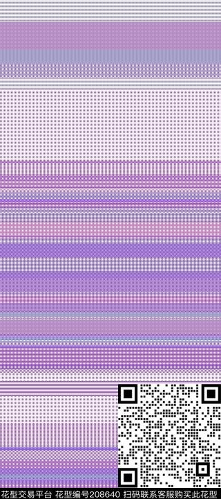 条纹紫色多彩数码印花华亿平台下载（图片编号: 208640） - 瓦栏（Walan）