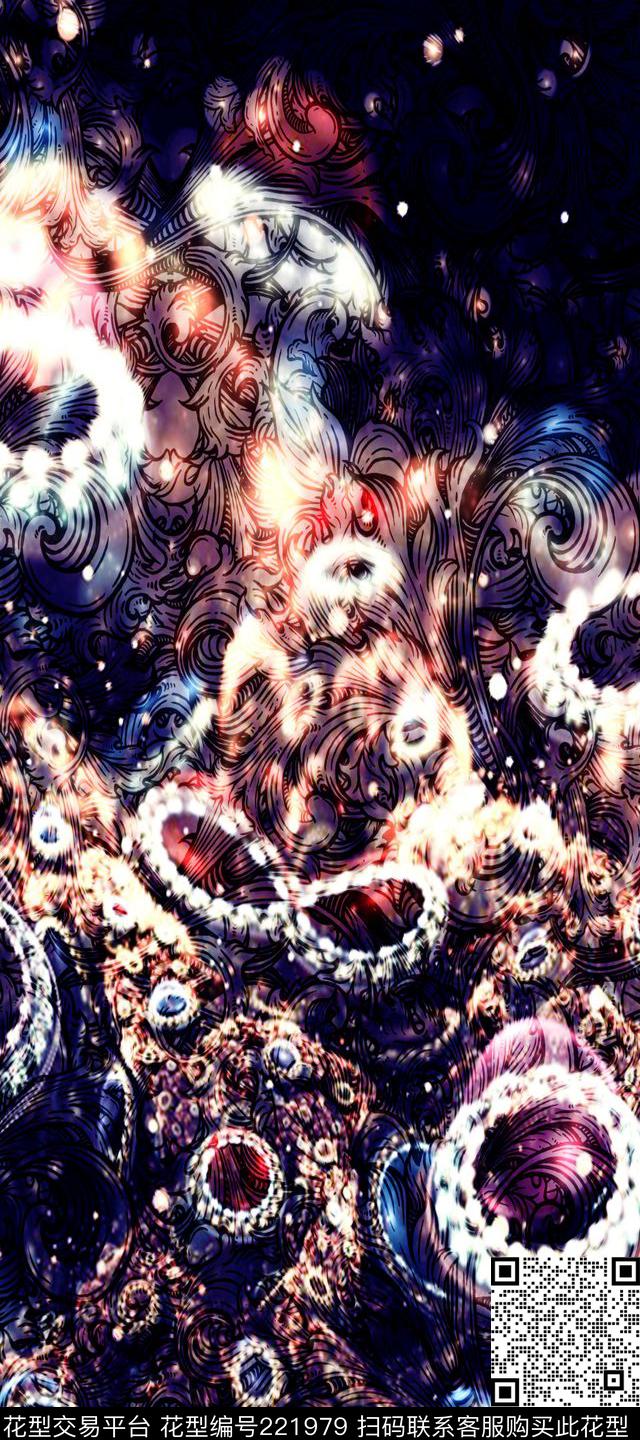 珠宝钻石宝石数码印花华亿平台下载（图片编号: 221979） - 瓦栏（Walan）