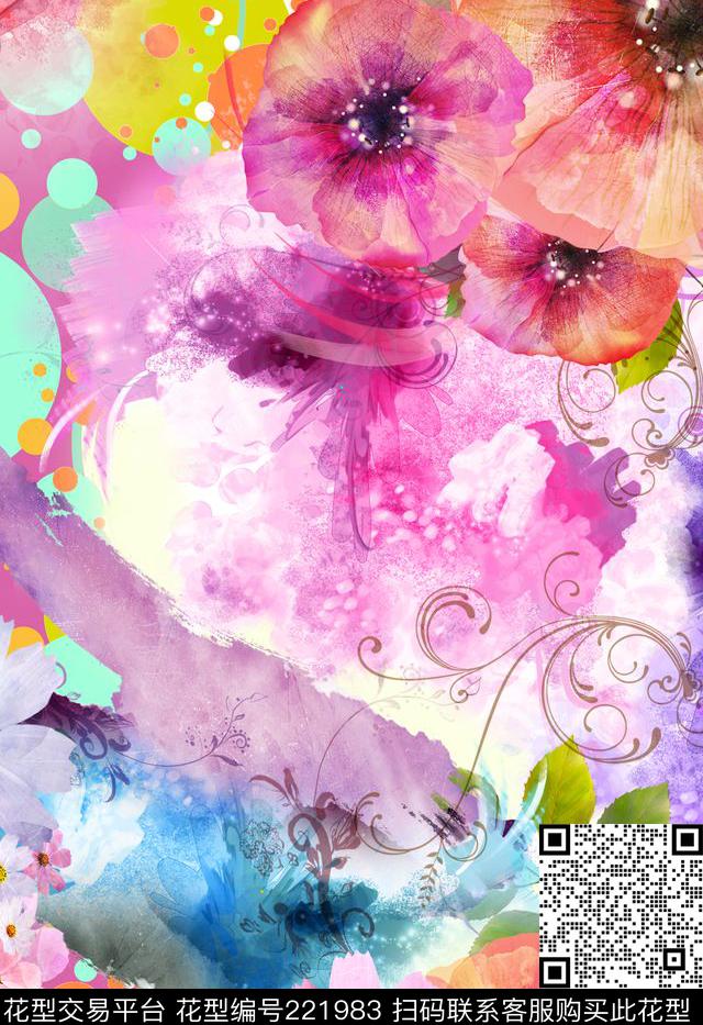 数码印花华亿平台下载（图片编号: 221983） - 瓦栏（Walan）