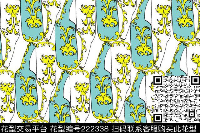 传统印花华亿平台下载（图片编号: 222338） - 瓦栏（Walan）