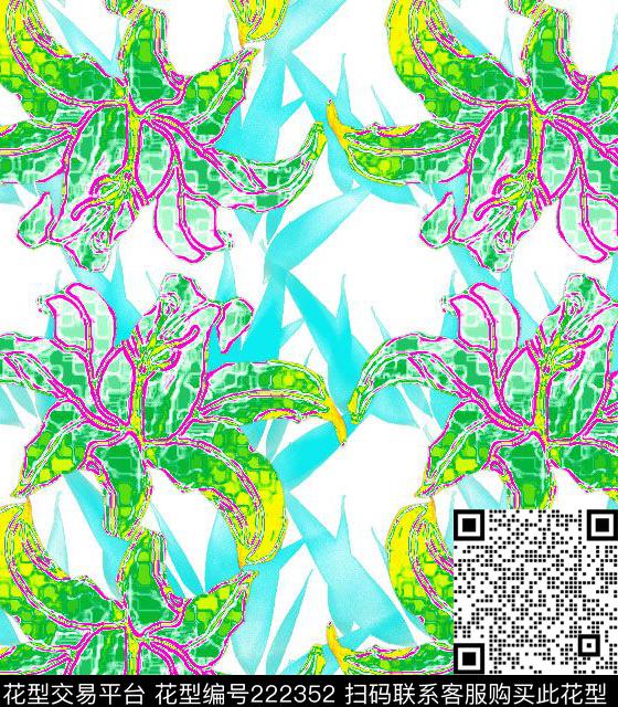 传统印花华亿平台下载（图片编号: 222352） - 瓦栏（Walan）