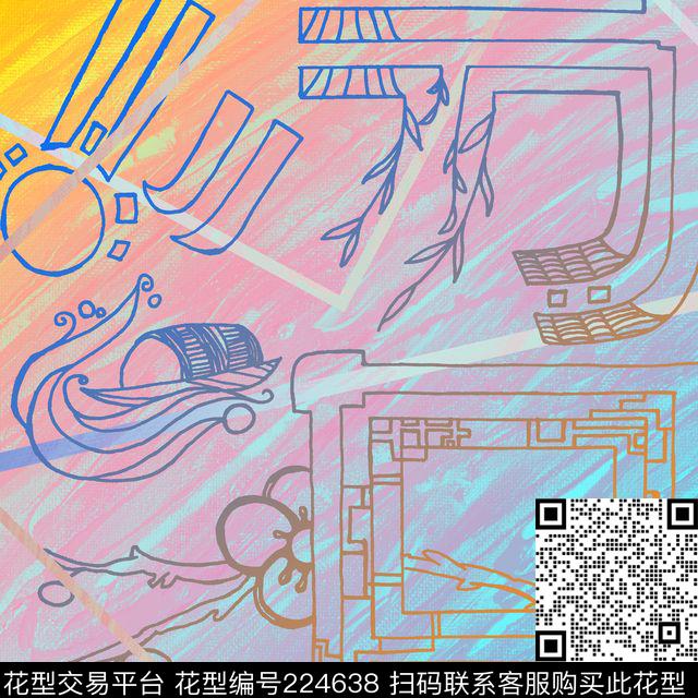 数码印花华亿平台下载（图片编号: 224638） - 瓦栏（Walan）