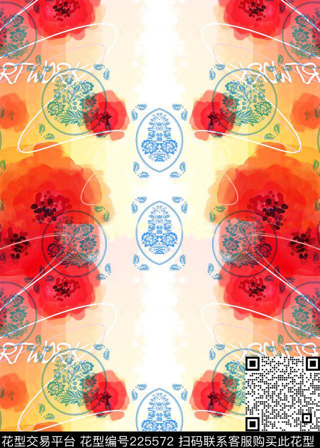 传统印花华亿平台下载（图片编号: 225572） - 瓦栏（Walan）