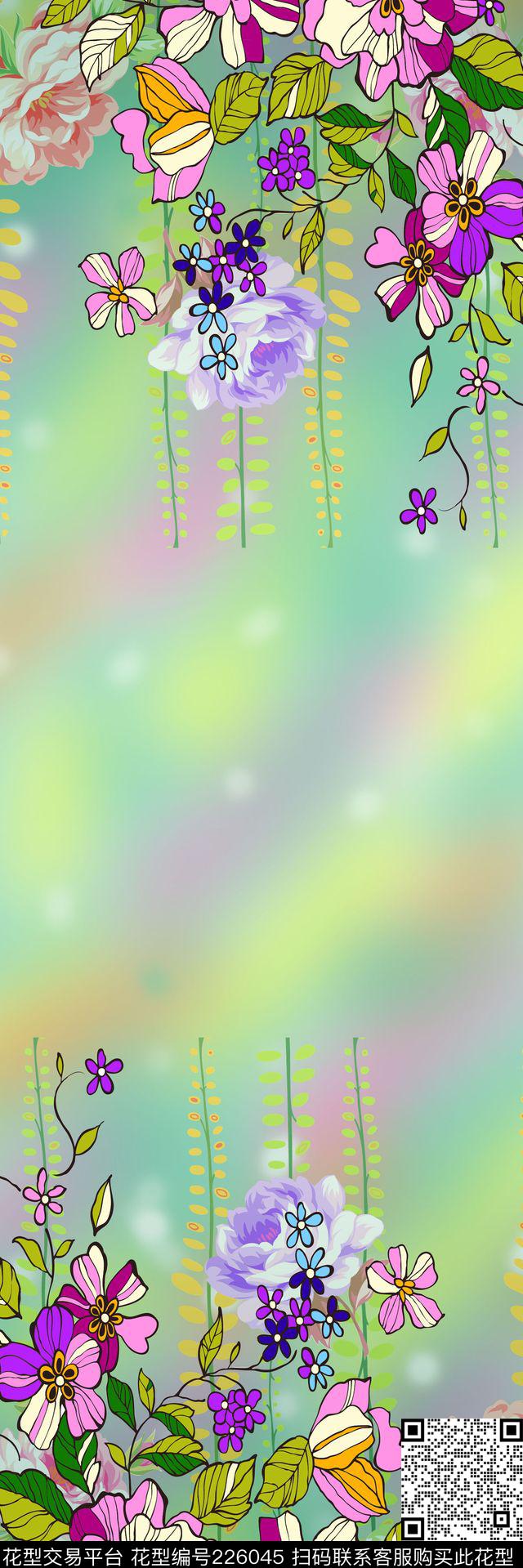 窗帘床上用品定位数码印花华亿平台下载（图片编号: 226045） - 瓦栏（Walan）