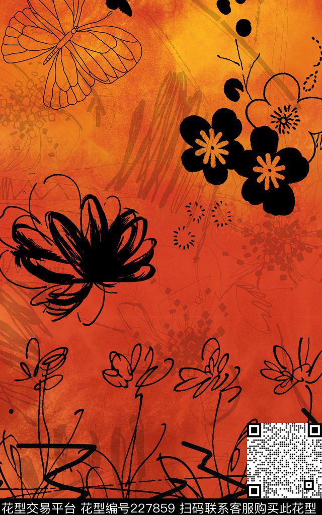 传统印花华亿平台下载（图片编号: 227859） - 瓦栏（Walan）