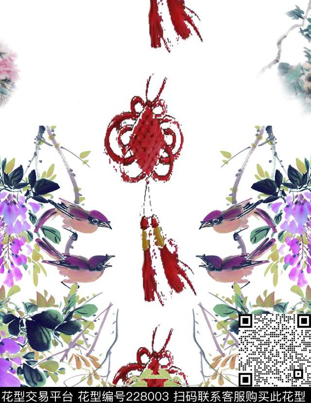 传统印花华亿平台下载（图片编号: 228003） - 瓦栏（Walan）