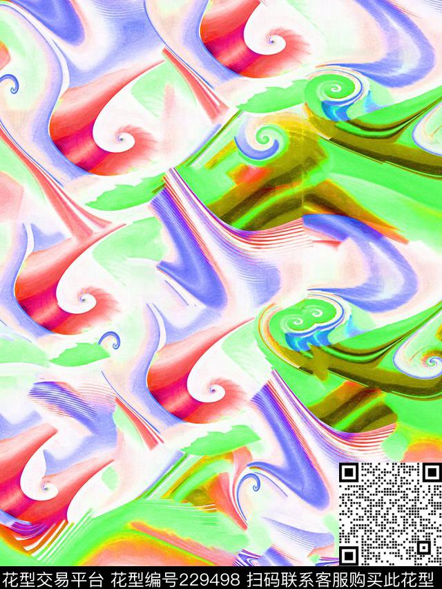 G-几何印象/Geometry数码印花华亿平台下载（图片编号: 229498） - 瓦栏（Walan）