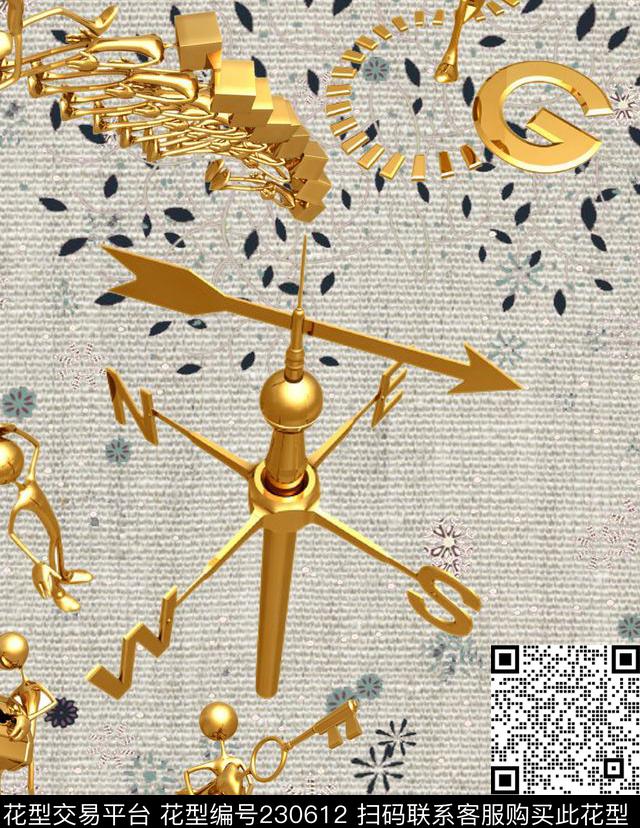 传统印花华亿平台下载（图片编号: 230612） - 瓦栏（Walan）