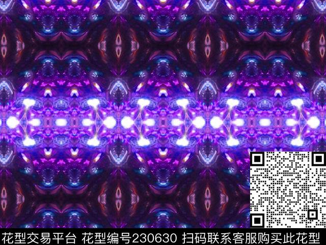 条纹数码印花华亿平台下载（图片编号: 230630） - 瓦栏（Walan）