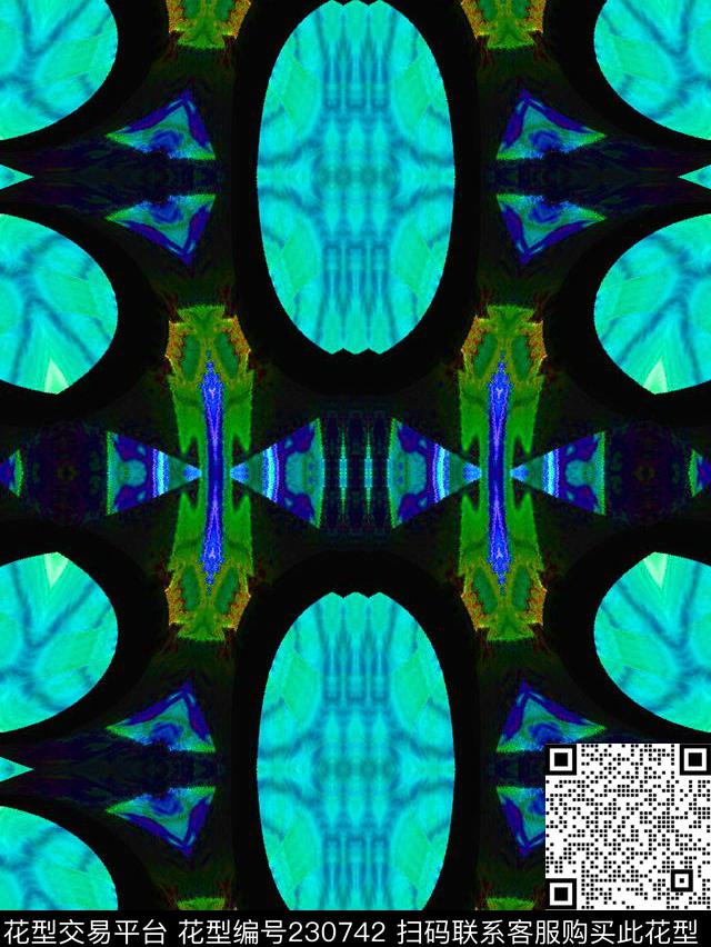 印花裤数码印花华亿平台下载（图片编号: 230742） - 瓦栏（Walan）