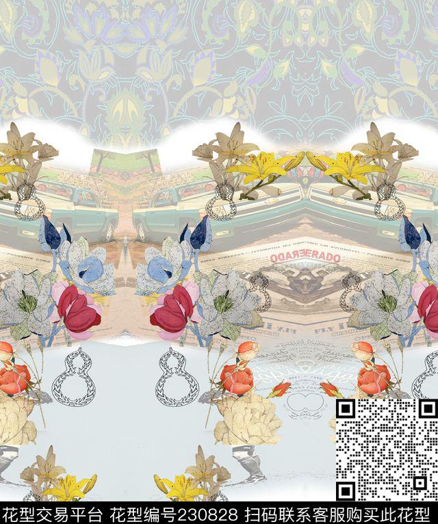 数码印花华亿平台下载（图片编号: 230828） - 瓦栏（Walan）