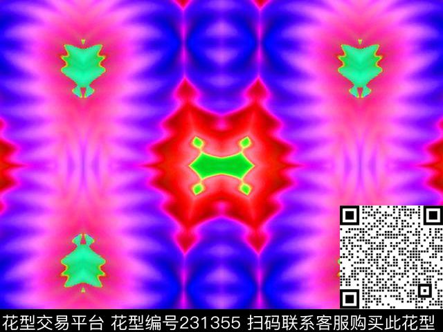 印花裤春夏装数码印花华亿平台下载（图片编号: 231355） - 瓦栏（Walan）