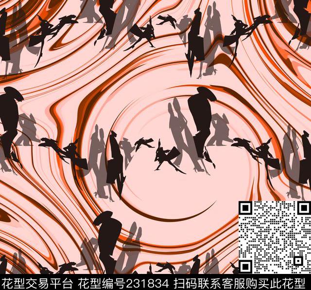 传统印花华亿平台下载（图片编号: 231834） - 瓦栏（Walan）