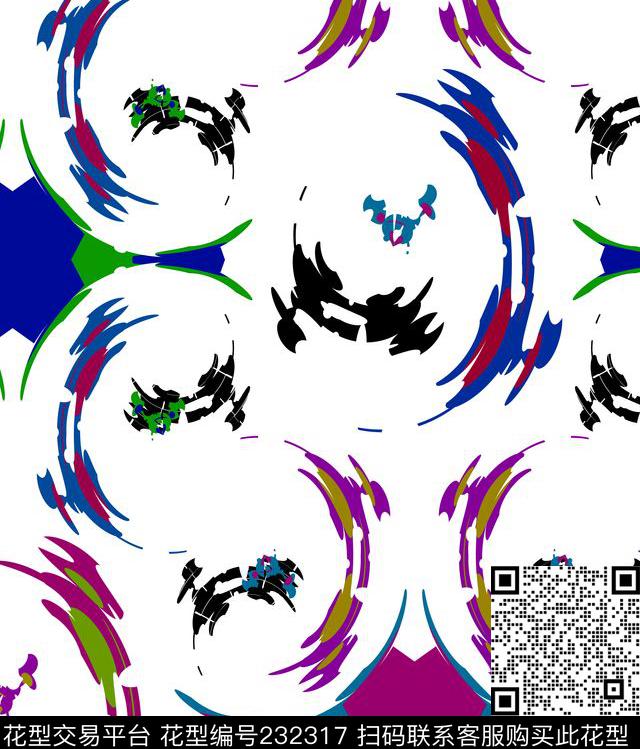 传统印花华亿平台下载（图片编号: 232317） - 瓦栏（Walan）