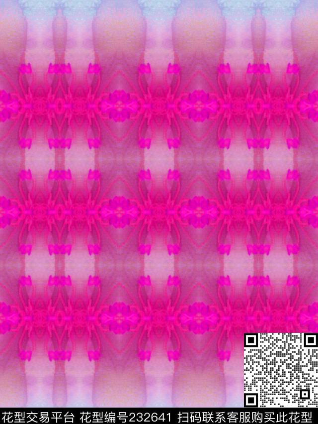 民族女装丝巾数码印花华亿平台下载（图片编号: 232641） - 瓦栏（Walan）