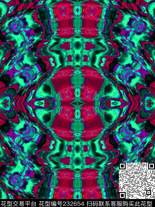 民族丝巾围巾数码印花华亿平台下载（图片编号: 232654） - 瓦栏（Walan）