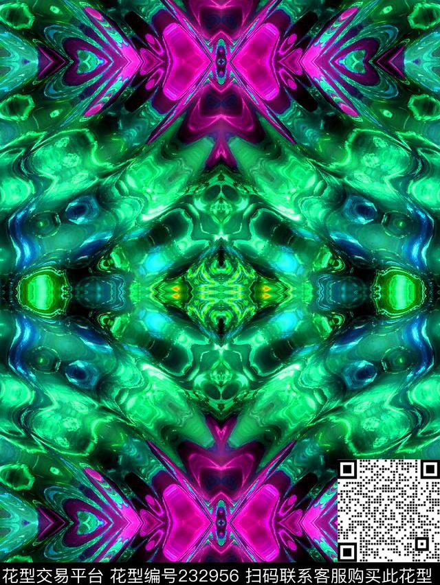 丝巾数码印花华亿平台下载（图片编号: 232956） - 瓦栏（Walan）