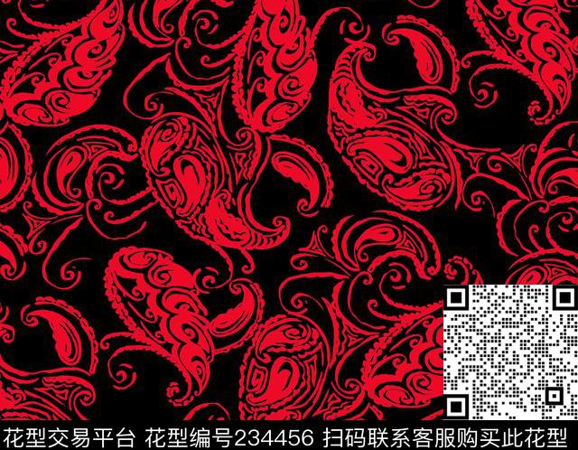 传统印花华亿平台下载（图片编号: 234456） - 瓦栏（Walan）